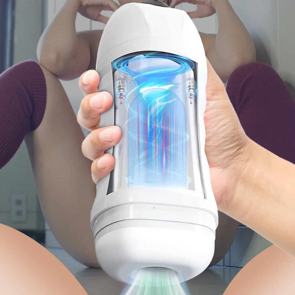 Mannelijke Volautomatische Zuig Type Sucker 10 Speed Vibratie 5 Frequentie Zuigkracht Pussy Masturbator Seksspeeltjes Volwassen Producten