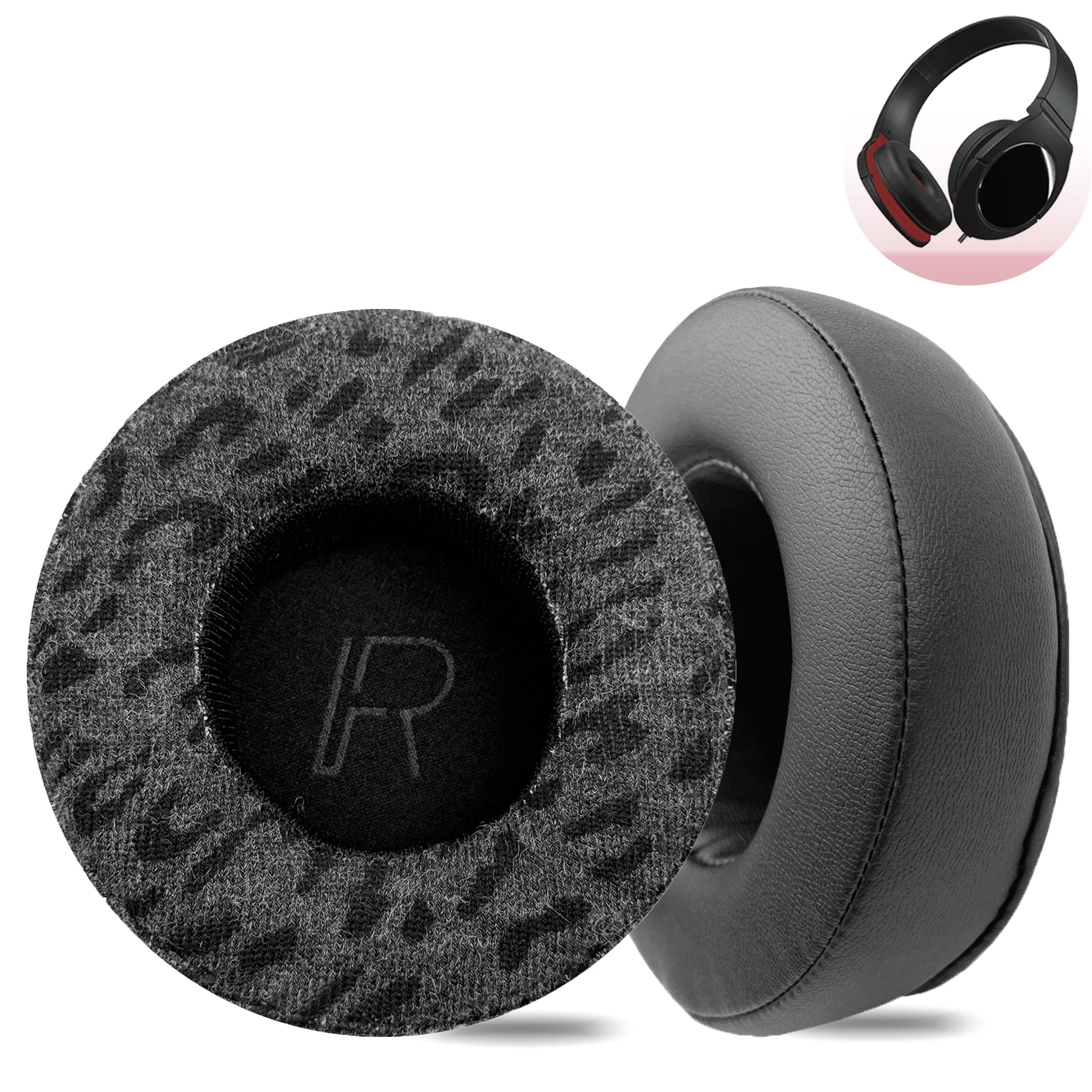 Replacement Earpads Suitable for Pioneer SE-MJ722TK Headphones Ear Cushion Sleeve Earmuffs headband