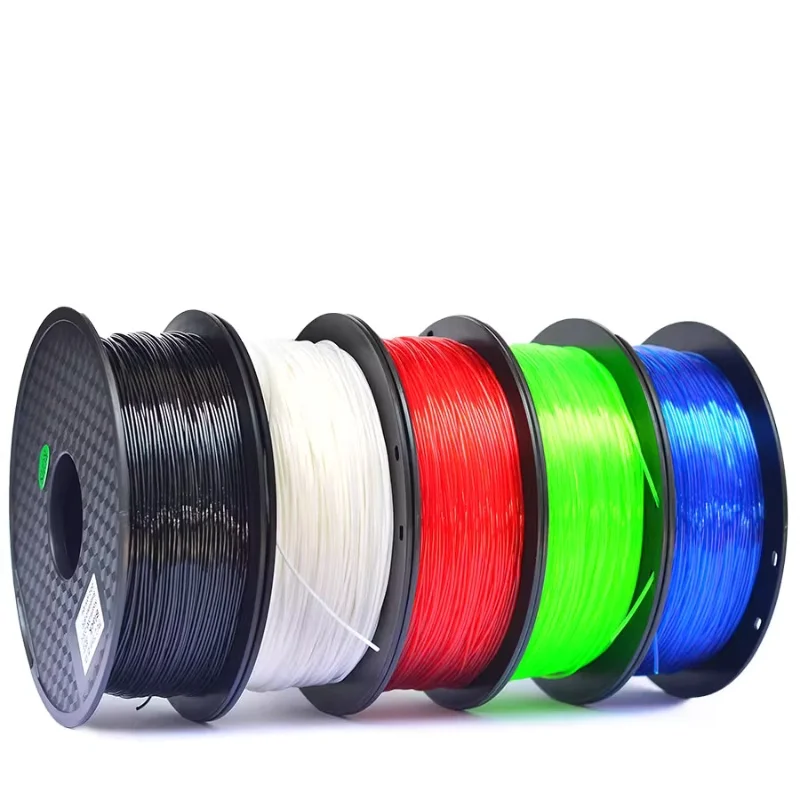 1pc/2pcs/4pcs 3D Printer Filament TPU 1.75mm 1kg TPU plastic Consumables Material for 3D Printer and 3D Pen TPU Filament