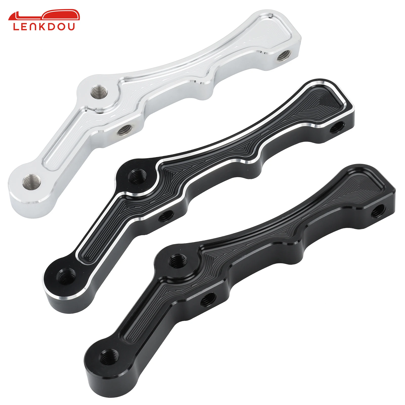 Motorcycle Front Disc Brake Clip Bracket Radial Brake Caliper Mount For Harley Touring Sportster Dyna 11.5\
