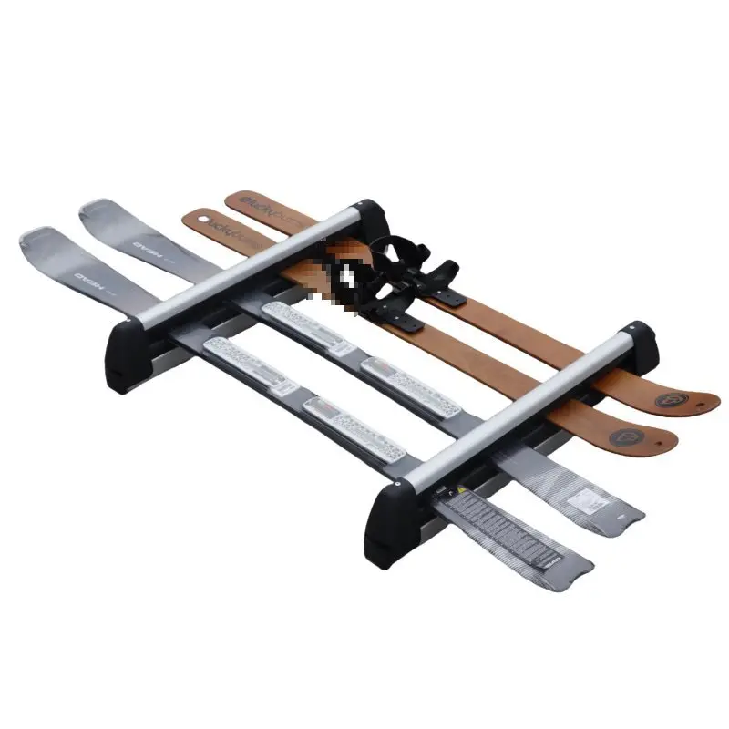 

Универсальный багажник для лыж на крыше, багажник для сноуборда и лыж для автомобиля, надежный держатель для лыжной доски с замком для крыши