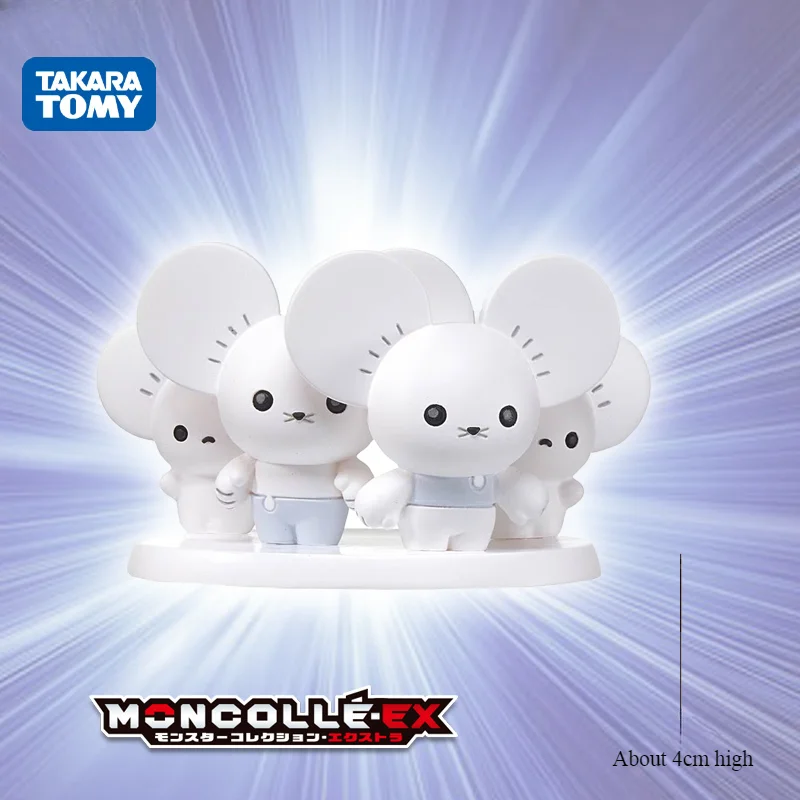 

Миниатюрная модель из аниме «Покемон» TAKARA TOMY, Настольная коллекция мультяшных персонажей, украшения для демонстрации, детские игрушки, подарок на день рождения