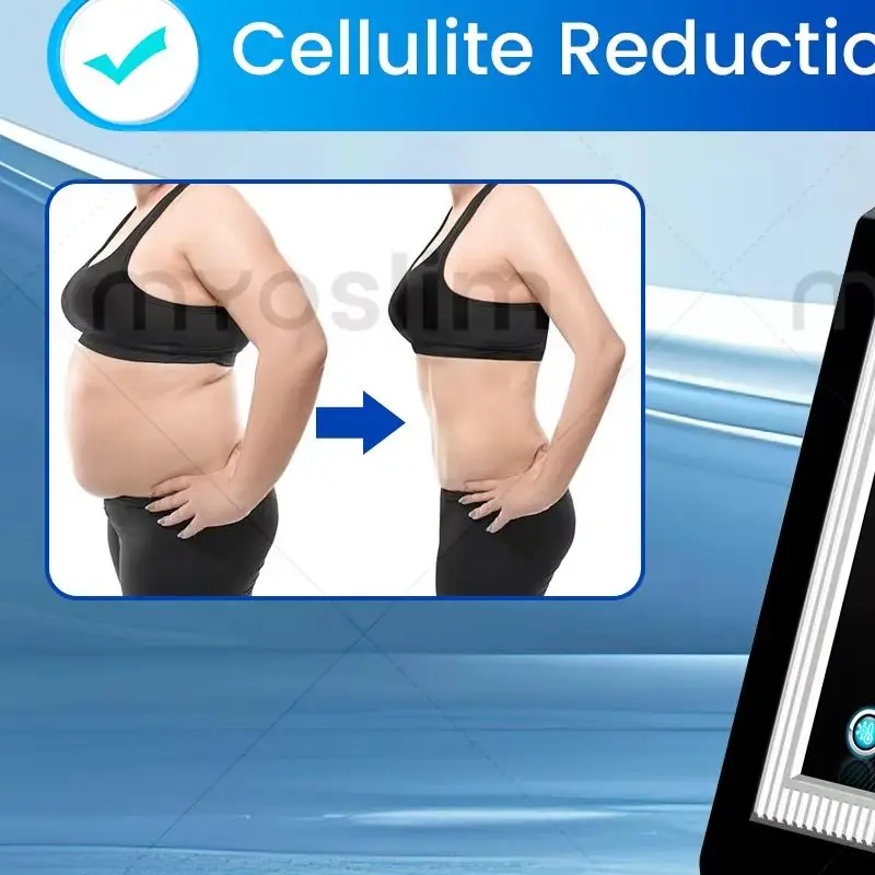 Slimming Toning Machine 2 Round Heads 2 Freezing Plates Body Contouring Skin Tightening Cellulite Reduction Weight Loss