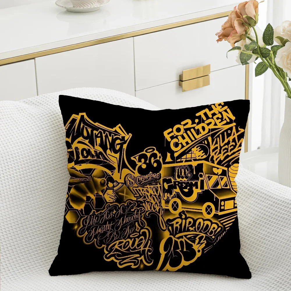 Decorative Pillows for Sofa Cushions Cover Wu T-Tang Clan Personalized Gifts Throw Pillow Covers Home and Decoration Cushion