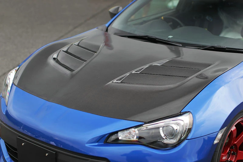 

suitable for Bonnet for Toyota Subrau FT86 BRZ VRS1 Vented Hood Carbon Fiber
