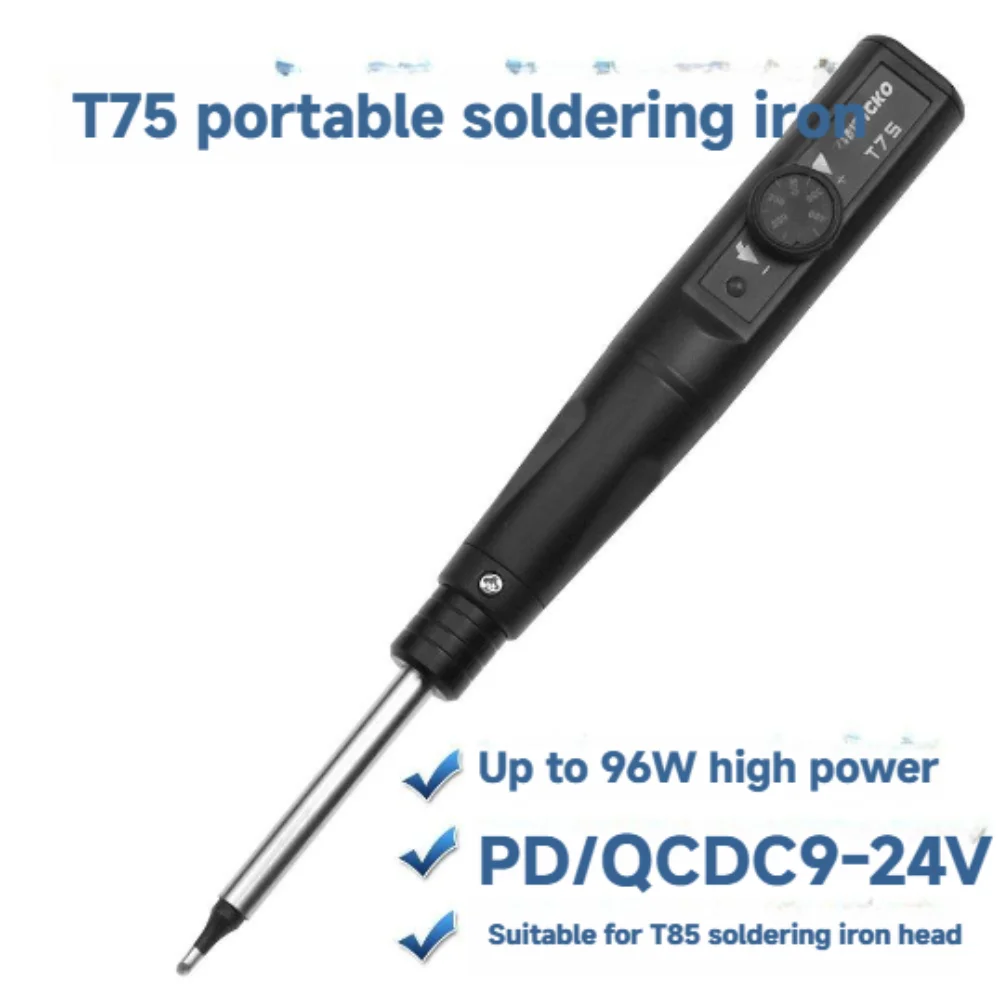 

T75 96W Welding Equipment, Electric Soldering Pen, Smart Portable, High-power Soldering Iron DIY Kit