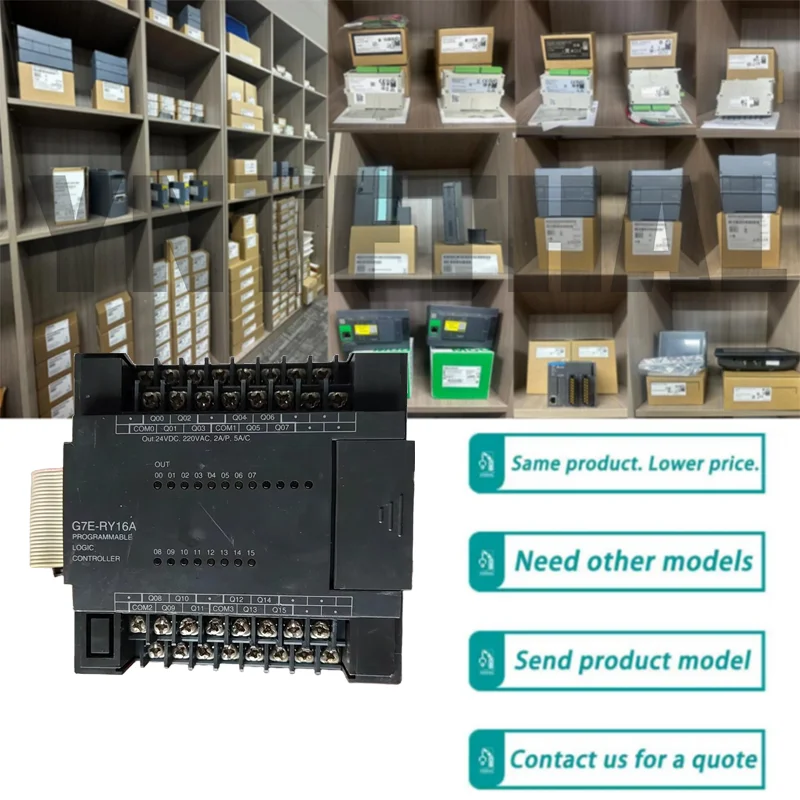 

Новый оригинальный программируемый контроллер G7E-RY16A G7E RY16A