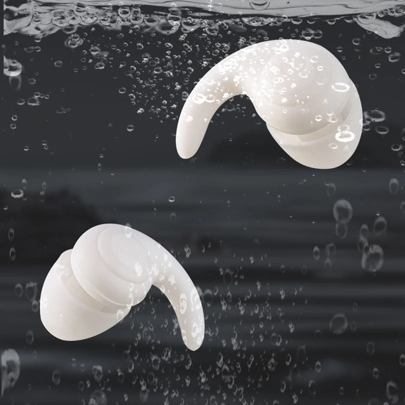 1 zestaw zatyczek do uszu do spania Tapones Oido Dormir redukcja szumów zatyczki do uszu wodoodporna ochrona silikonowa Oordopjes zestaw zatyczek do uszu