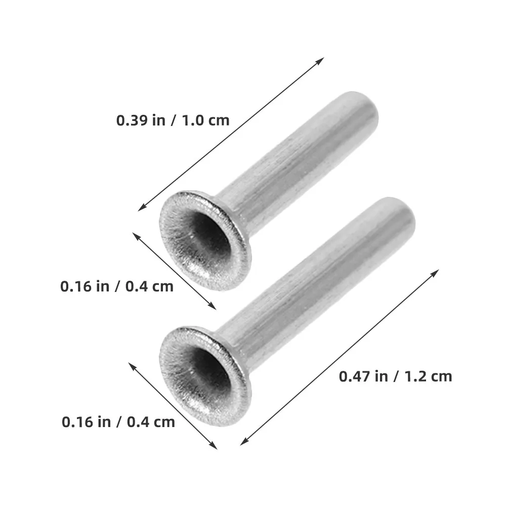 16Pcs Umbrella Rivet Alloy Repair Tubular Pins Folding Fishing Umbrella Frame Connector Replacement Stretcher Components