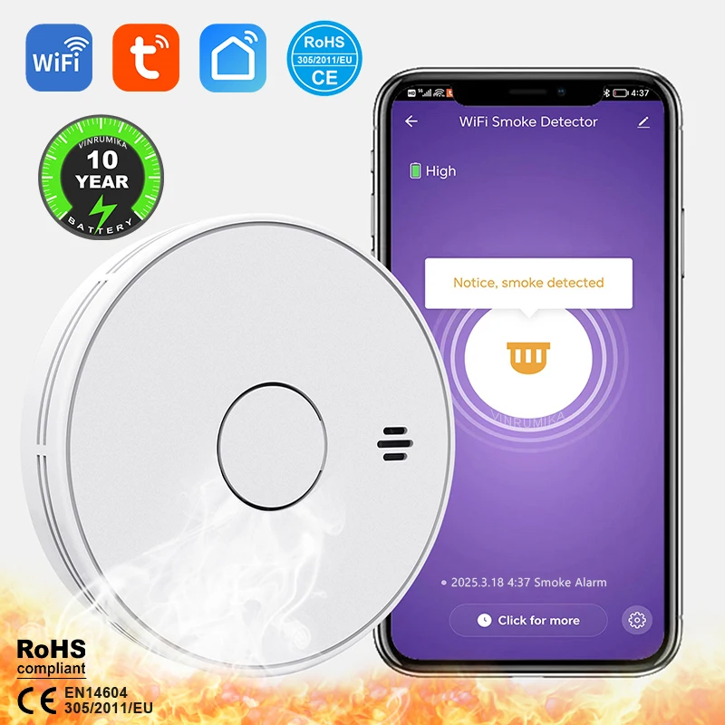 Супертонкий Wi-Fi Tuya