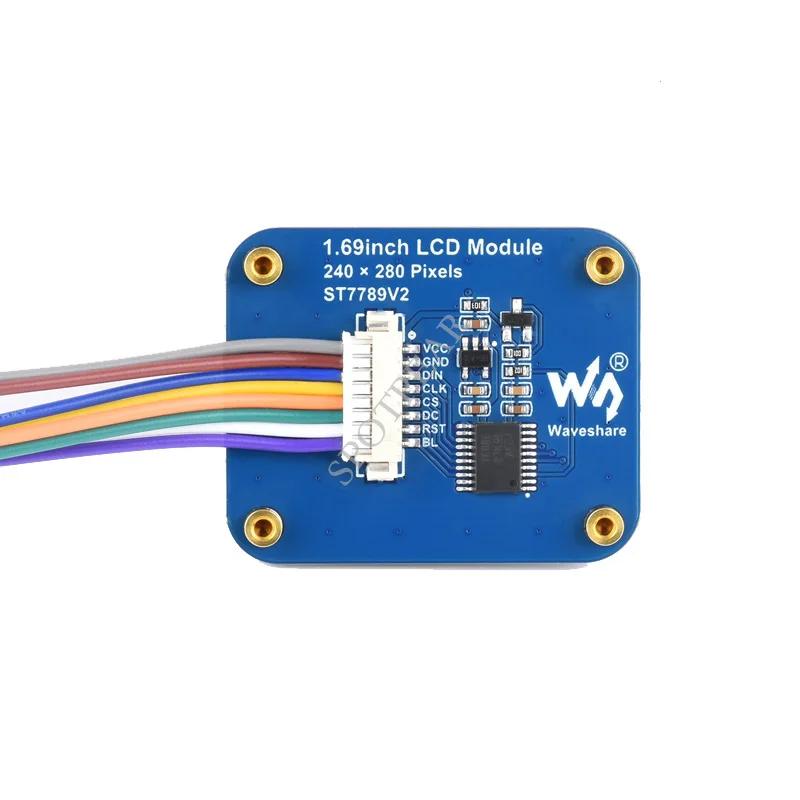 Écran LCD pour Ardu37STM32 Raspberry Pi, technologie éventuelles I, résolution 1.69x240, IPS, couleurs 280 K, 262 pouces