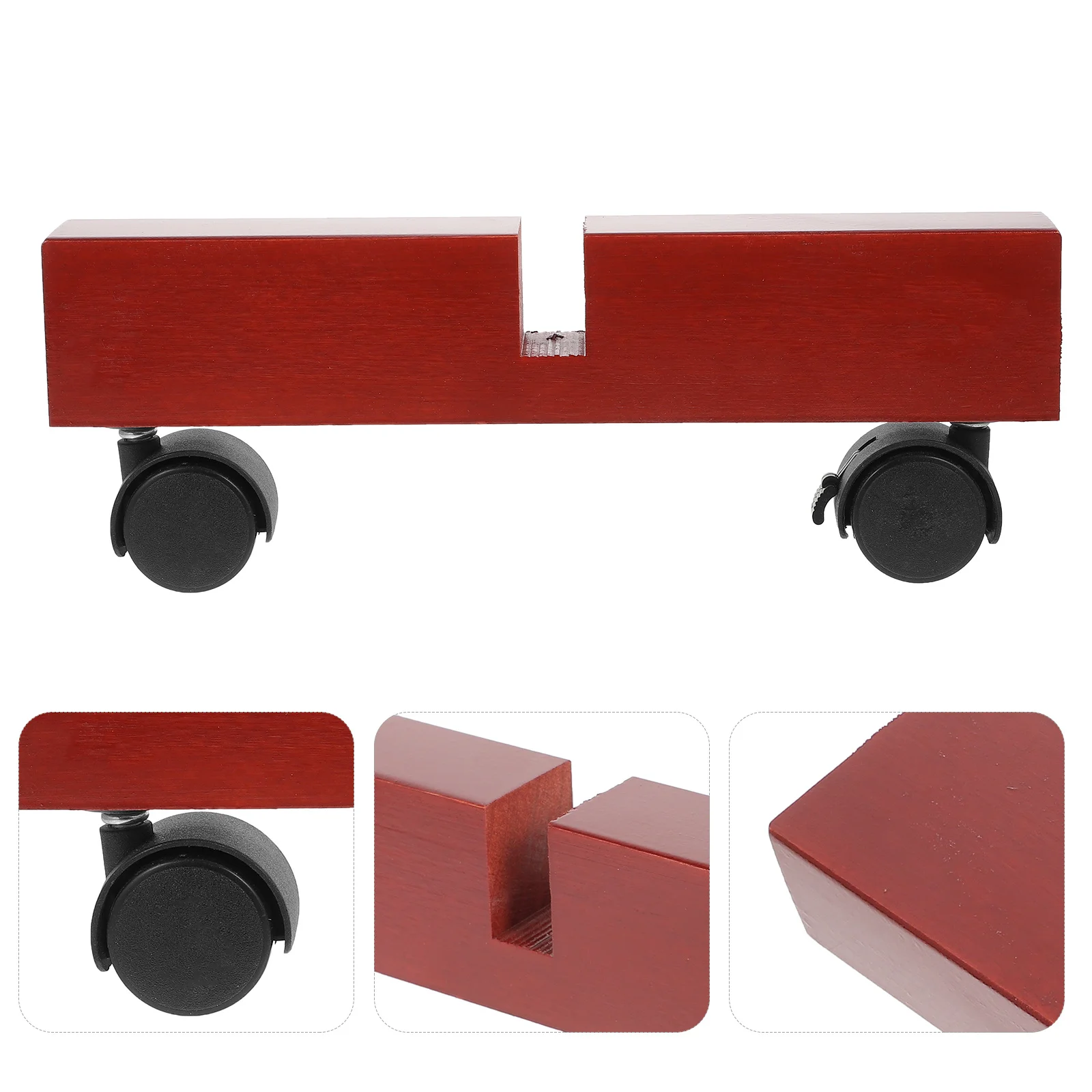 

2Pcs Room Divider Screen Stand Stable Design Built-in Wheels Mobile Partition Base for Home Office Living Room Privacy