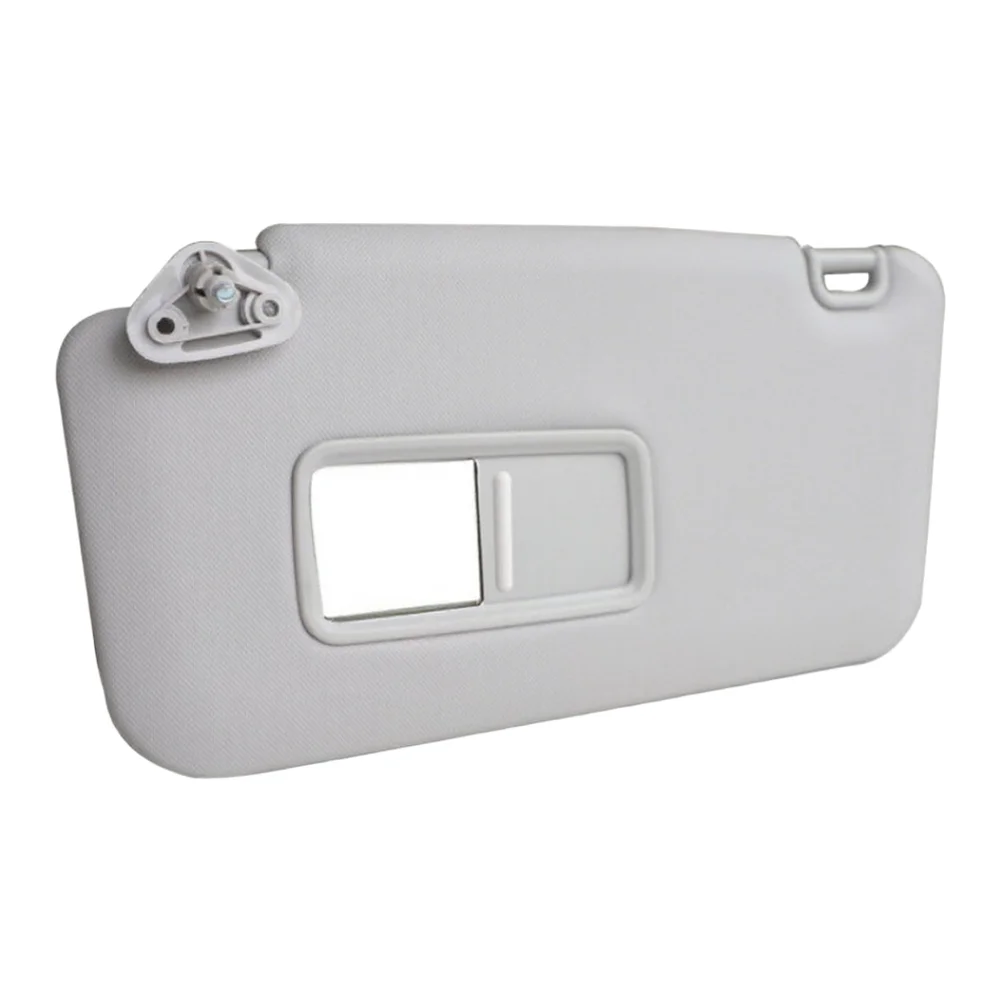 For forester 2009-2013 Gray Left Sun Visor Replacement Direct Fit No Light Function 600g Lightweight ABS Construction