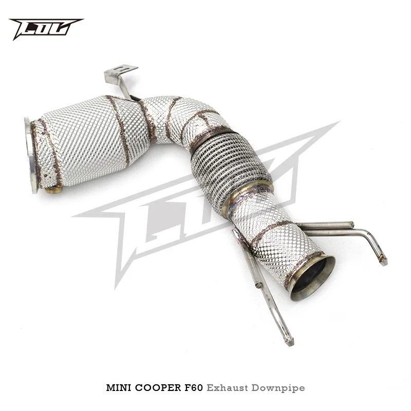 Exhaust For MINI COOPER/COUNTRYMAN/JCW F60 2.0T 2017-2021Catless downpipe without catalyst 304 Stainless Steel