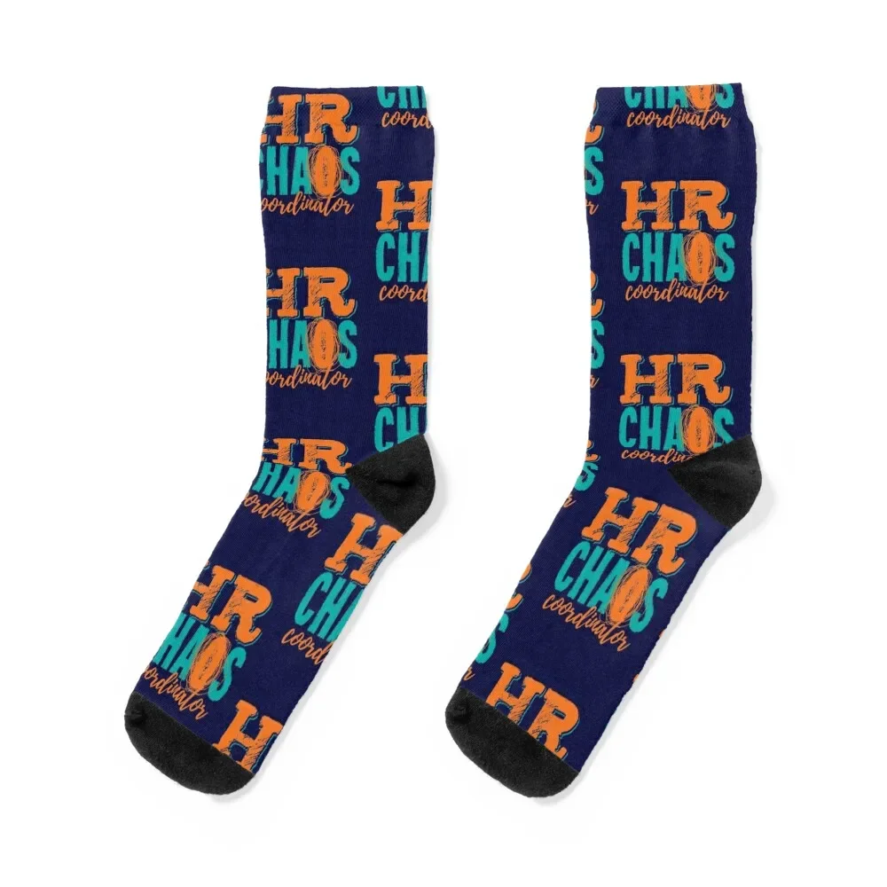 HR Chaos Coordinator Human Resources Socks designer brand gym Hiking boots Children's Socks Female Men's