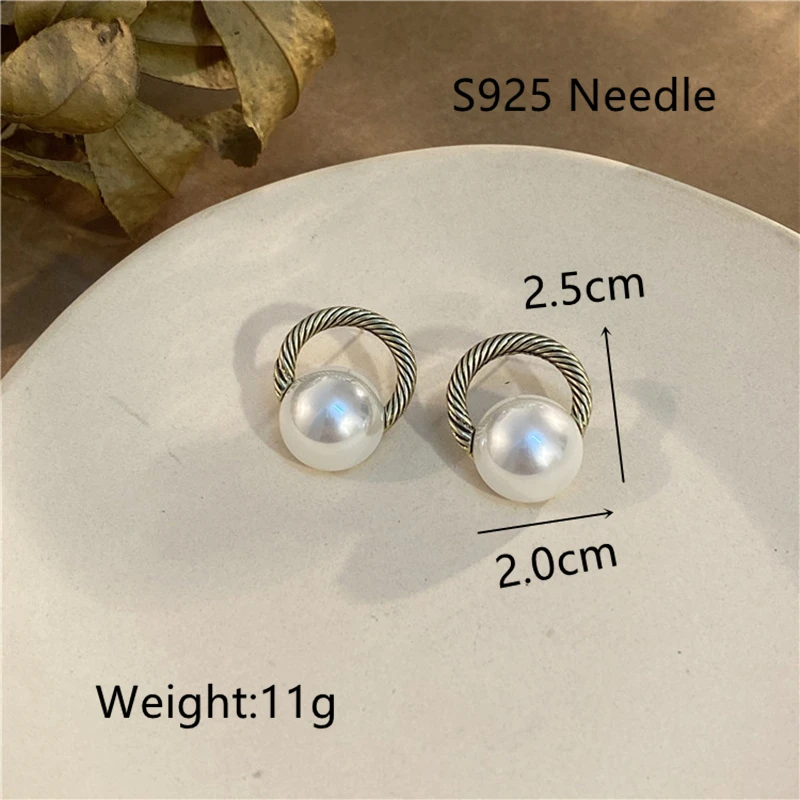Korean Design Heart Flower Stud Earrings for Women Zircon Crystal Glaze Pearl Daily Earstud Sweet Jewelry Valentine\'s Day Gift