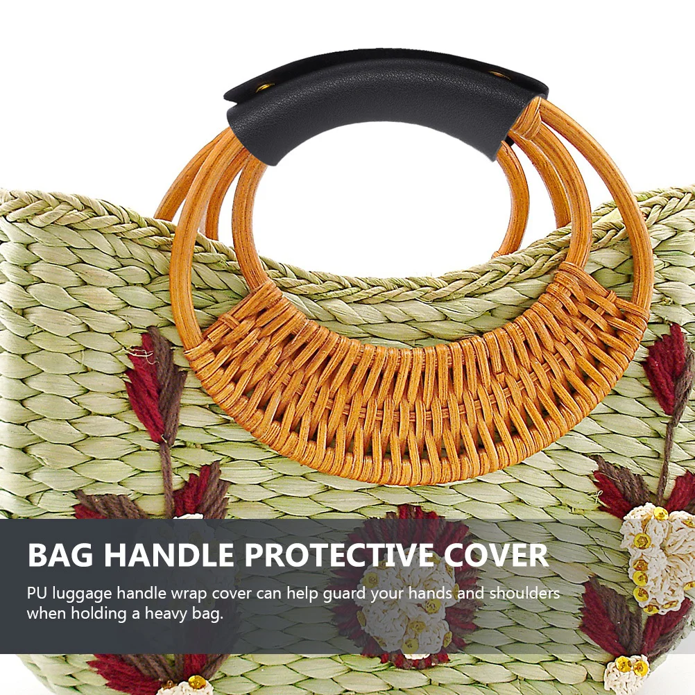 

2Pcs Handle Wrap Protector Bag Cover Soft Padding for Heavy Luggage Hand Shoulder Grip Comfort Handle Wrap