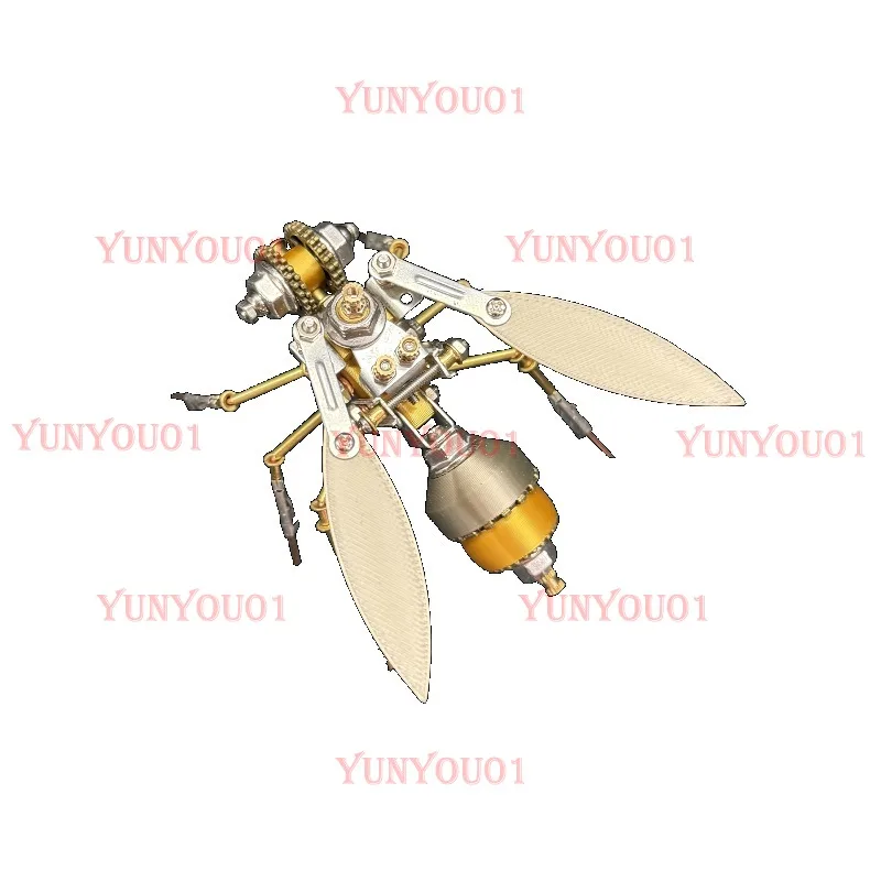 

Steampunk Insect Series Bee Mechanical Insect Assembling Model Creative Handmade DIY Toy Birthday Gift