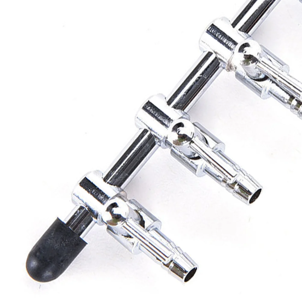 

1Pcs Long Lasting Water Adjusting Valve 4 Head Stainless Steel for Fish Tank Comfortable Environment Quick Control