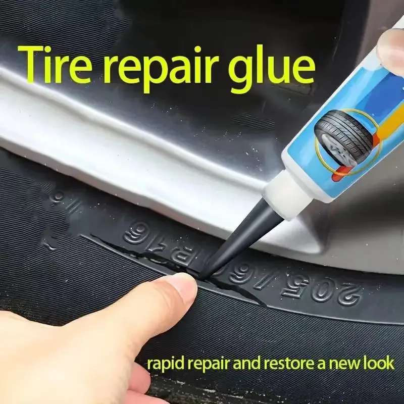 

Tire Repair Black Glue Liquid Strong Rubber Car Instant Strong Tools Wear-resistant Non-corrosive Adhesive Instant Bond Repair