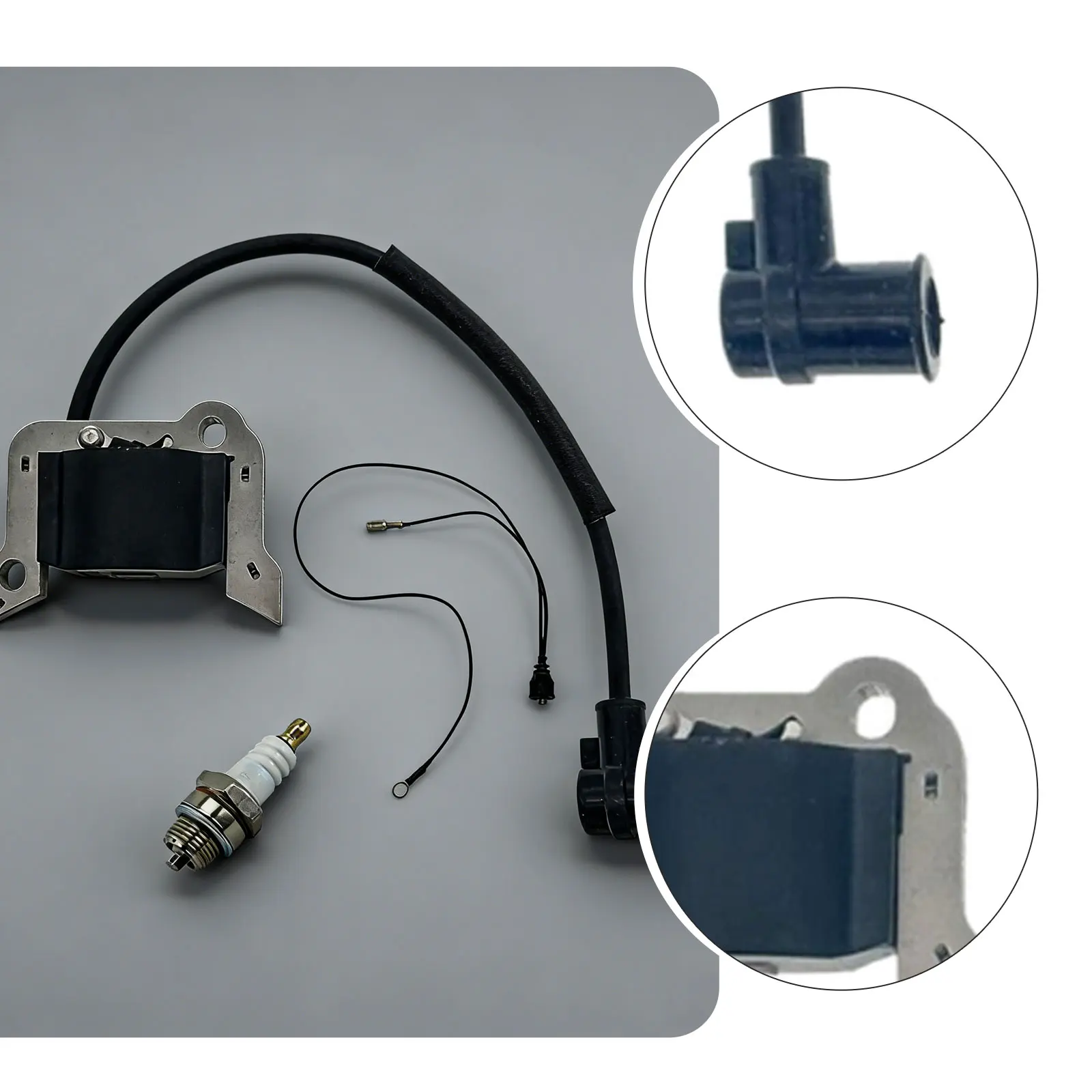 

Professional Ignition Coil Assembly with Spark Plug Compatible with Stihl 032 032AV 1113 400 1310 2204 222 Chainsaw Accessory