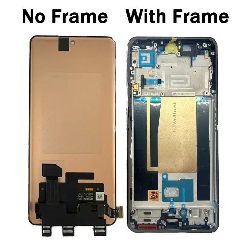 6.8''AMOLED 144Hz For Realme 16 Pro+ 16 Pro Plus 5G RMX5131 Lcd Display Touch Screen Digitizer Assembly Replacement image 4