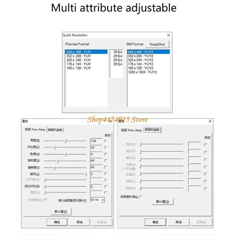 K1AA 50/72 Lens USB Frees Driver WebCam لمشغل الكمبيوتر المحمول