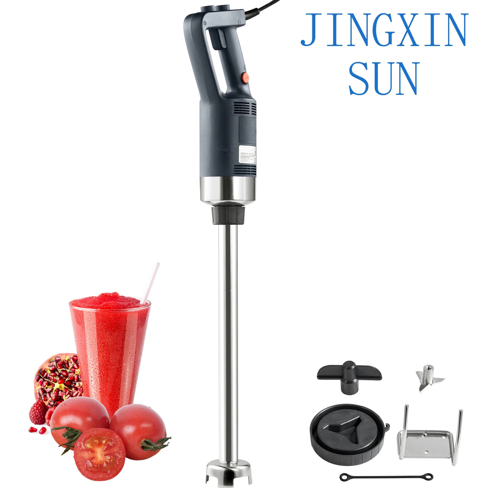 Immersion Blender Stick - Licuadora de inmersión comercial, batidora manual