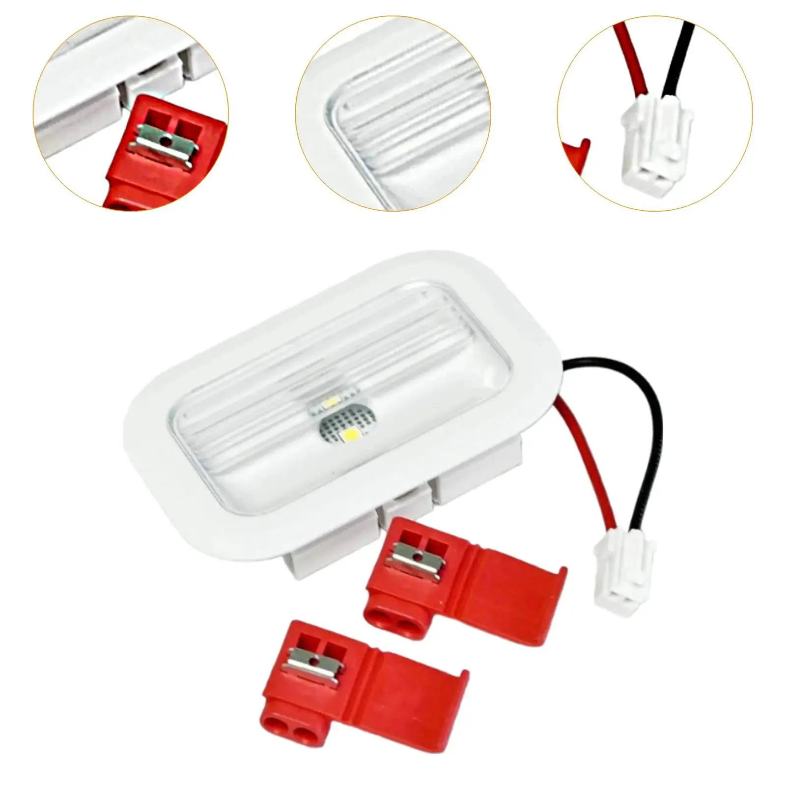 مكون وحدة إضاءة LED للثلاجة أجزاء RV خفيفة الوزن ومرفقات W10695459 W11205083 W10843353