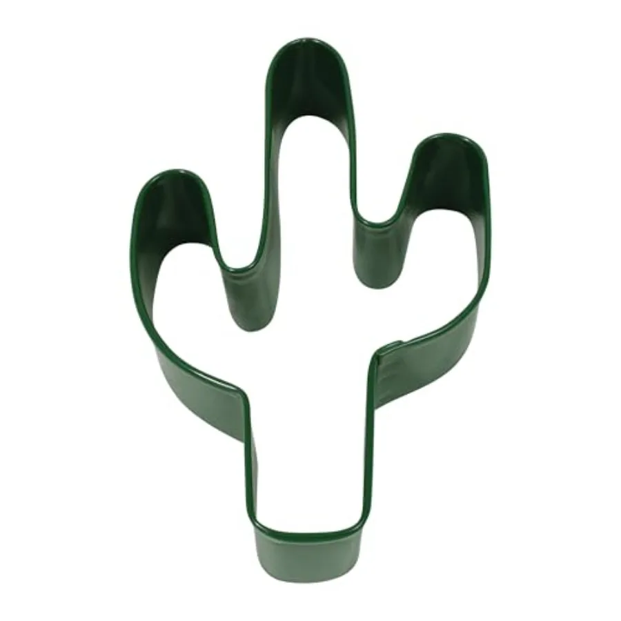 

RandM Cactus 4" Ce Cutter Green With Brightly Colored Durable Baked-on Polyresin Finish