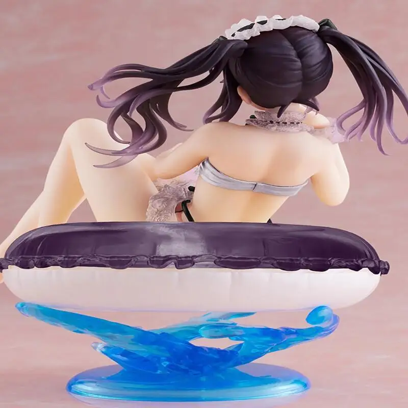 تاريخ حقيقي لايف ملابس السباحة الأميرة كابوس Tokisaki Kurumi Yatogami Tohka طوافة بلاستيكية للسباحة جامع نموذج لجسم لعبة هدية #3