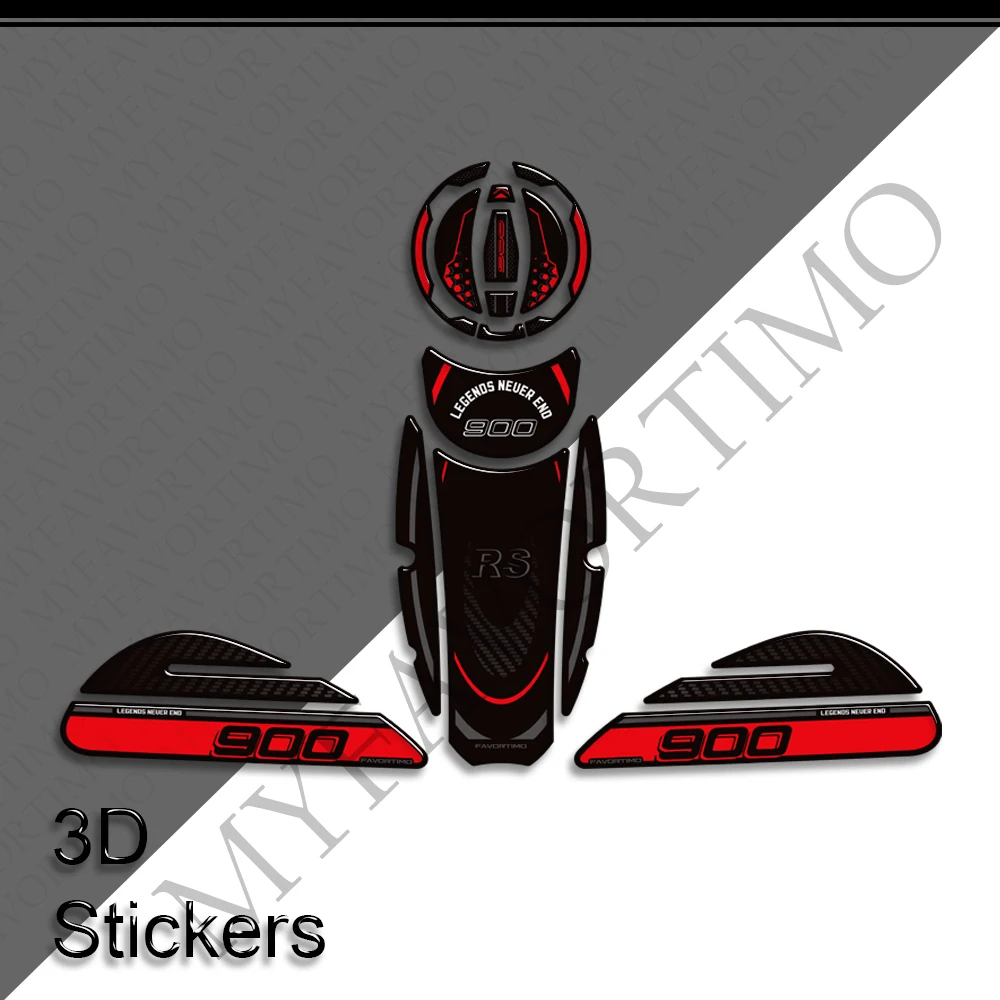 For Z900RS Z900 RS Z 900 Cafe SE ABS Tank Pad Cap Gas Fuel Oil Knee Protection Stickers Decals Accessories 6