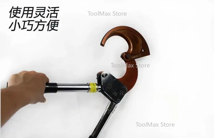 J40 J52 J75 J95 قواطع أسلاك السقاطة لكابل 3X120mm دليل الصلب الذين تقطعت بهم السبل قواطع أسلاك النحاس والألومنيوم