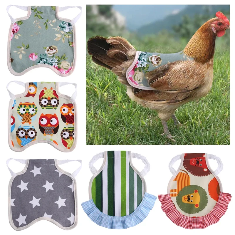 Chicken Clothing Pet Vest Elastic Band Ruffle Dress Chicken Duck Vest Clothing