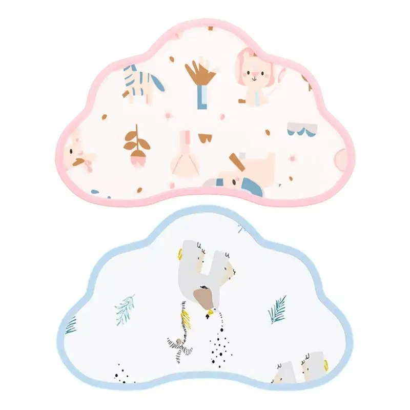 

Small Pillows For Sleeping Soft Throw Pillow Cloud Shaped Head Pillow Multi-Functional Breathable Baby Pillow Nursery Pillow For