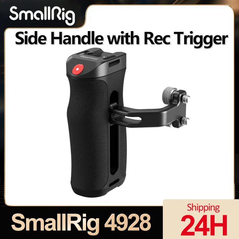 smallrig-poignee-laterale-avec-declencheur-rec-1-4-20-vis-poignee-d'enregistrement-pour-sony-pour-canon-pour-fujifilm-pour-appareils-photo-panasonic-4928