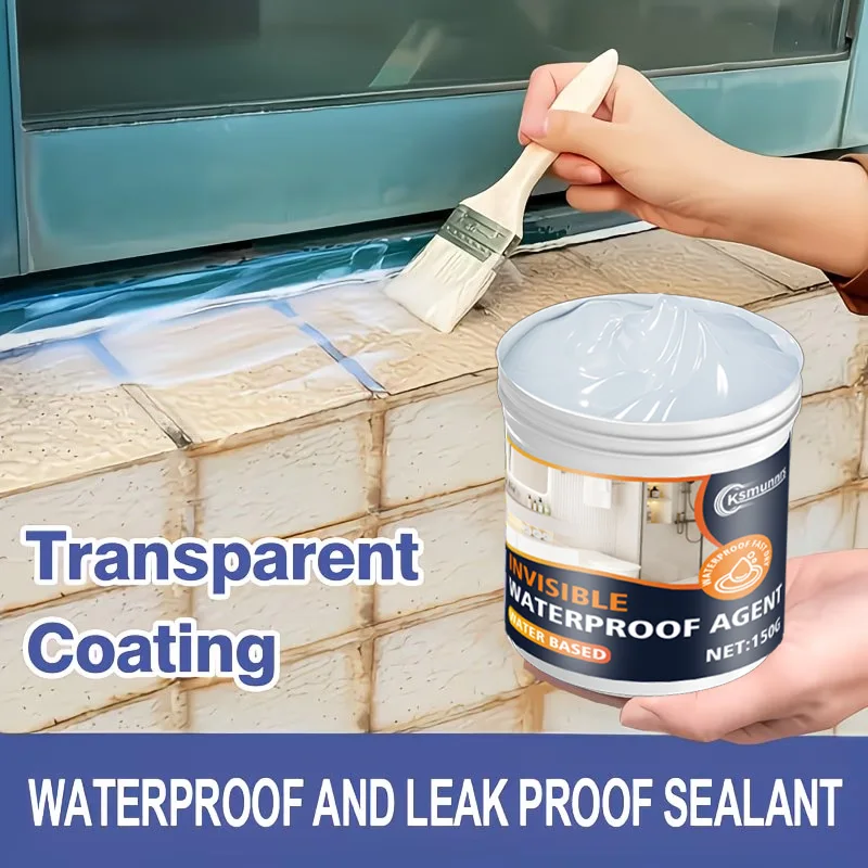 

Super Invisible Transparent Waterproof Sealant – Nano Leak-Proof Coating, Crystal Clear Sealing Glue, One Solution for Long-Last
