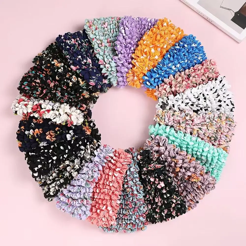 Reusable Bubble Foldable Stretch Bag Large Capacity Shopping Bag Magic Stretch Puff Bag Handheld Chiffon