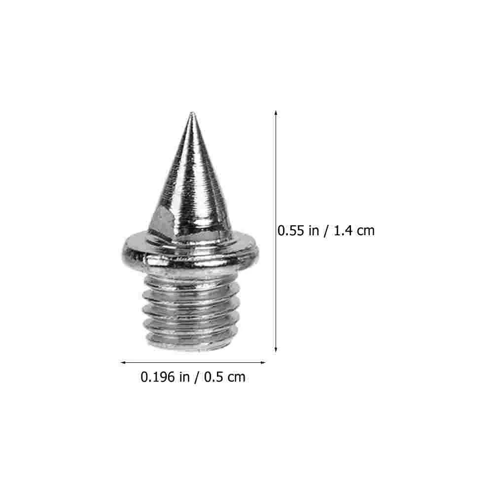 Shoe Spikes Good Elasticity Track Anti-skid Nail Replaceable Hard Steel Shoes with Puller