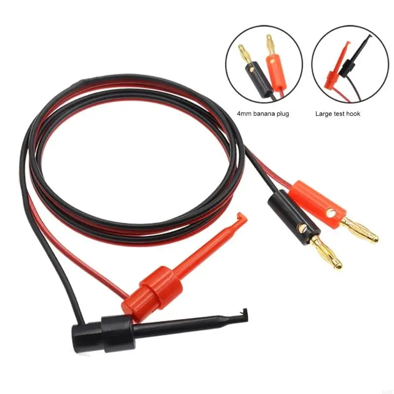 LX0C Copper Cores Banana Plug Test Leads for Electrical Tool & Measurement Instrument