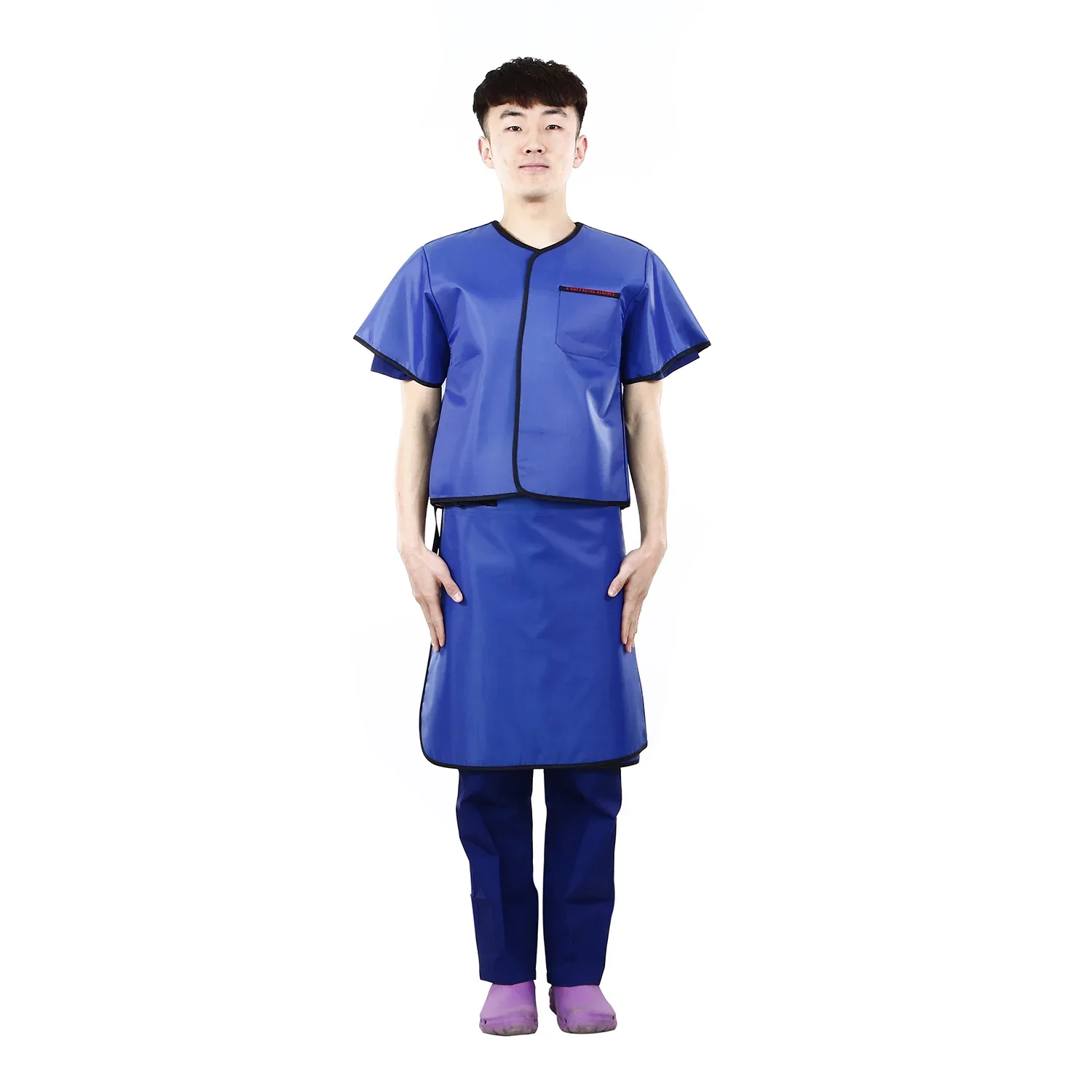 ISO certificate 0.5mmPb/0.35mmPb lead  vest & skirt lead apron xray lead clothes for x ray protection instruments