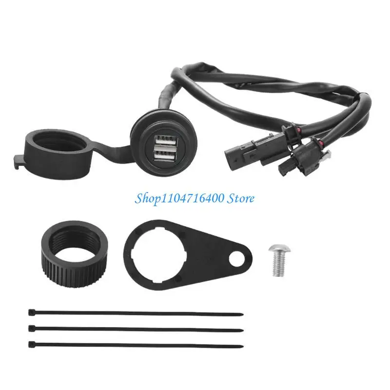 

y1gd Motorbike USB Chargers Power Socket Waterproof for R1200GS R1250GS F700GS