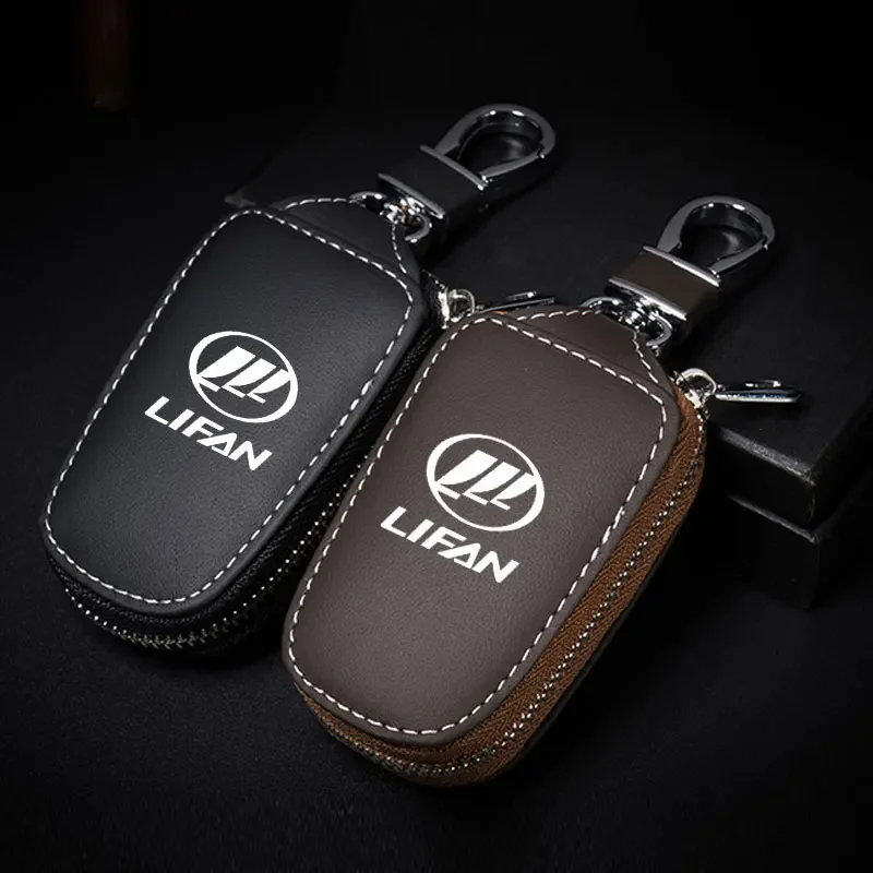 Car Remote Key Case Cover Protective Keychain for lifan solano x60 x50 650 Emblem 125CC 320 520 universal accessories decorate