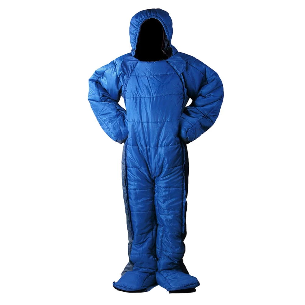 Wearable Ultralight Sleeping Bag With Humanoid Design For Winter Camping Hiking Outdoor Travel And Home Relaxation