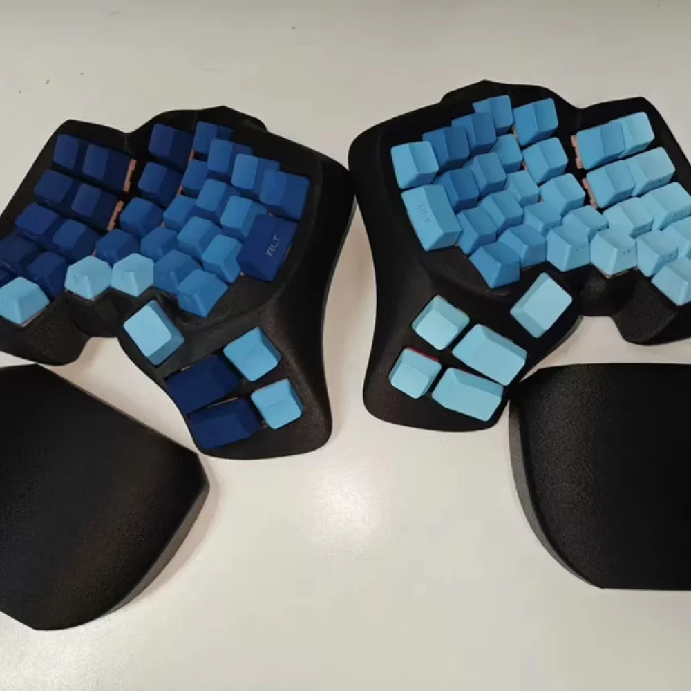 Redox Manuform Split-toetsenbordkit 60% op maat Hot Swapping Bedraad Single-mode Ergonomie Oppervlakken Split mechanische toetsenbordkit