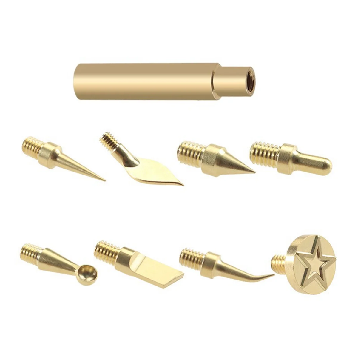 Soldering Iron Tips Heat Insertion Tips Kit Replaceable Soldering Welding Iron Tips Kit for 3D Printer Flimanet Parts