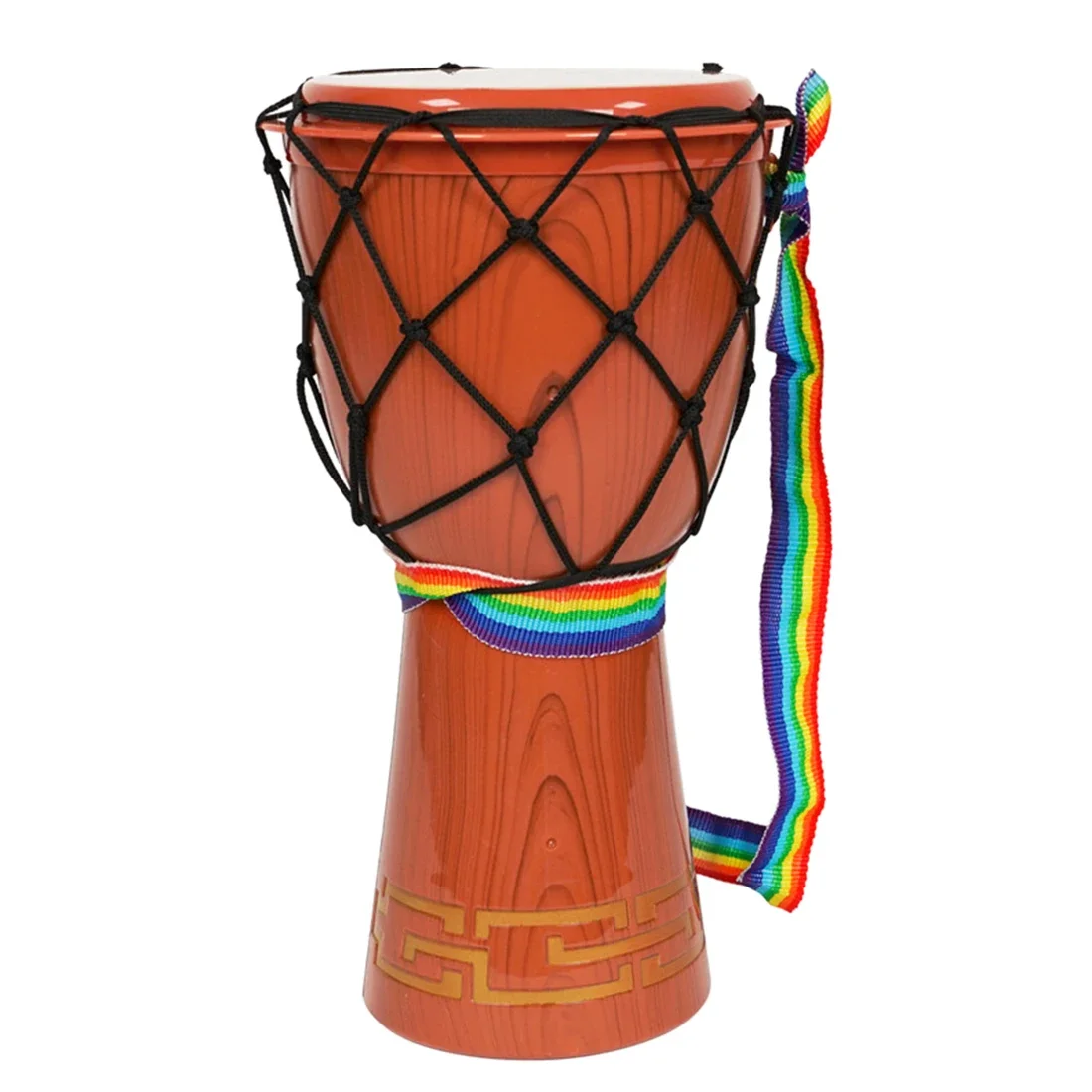 Children Learning music Tambourine toy 12 Inches Djembe Simulation Hand Drum Early Educational Musical Instruments Toy kids gift