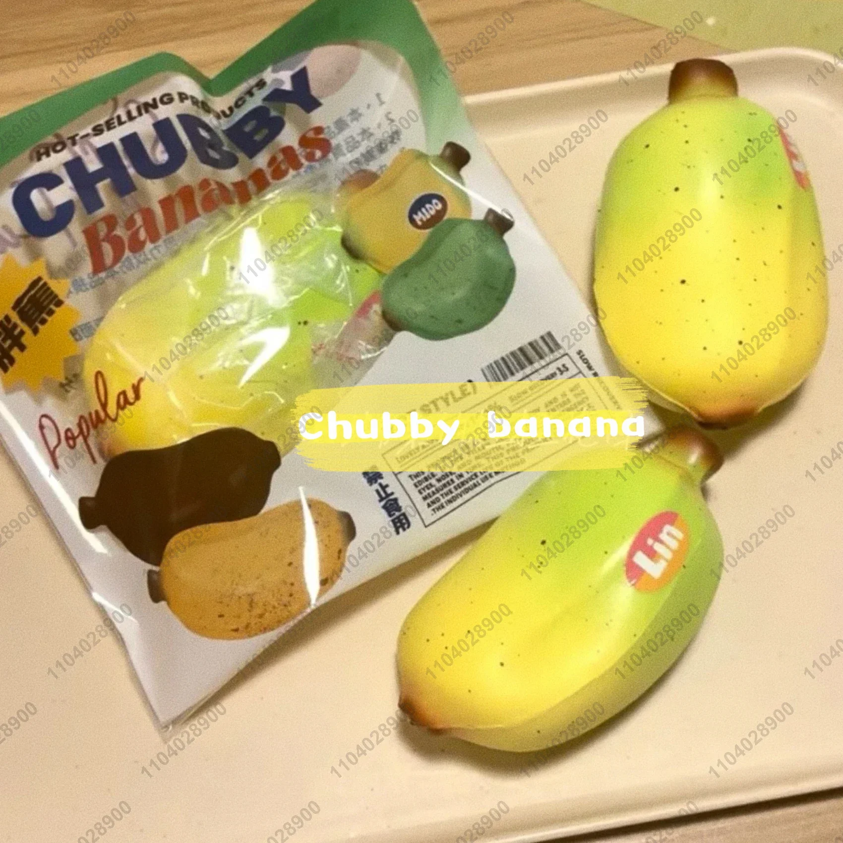 Chubby Banana Slow Rising Squishy Toy Banana Slow Rebound Squeeze Toy Anti Stress Release Ball Hand Relax Toy Gift