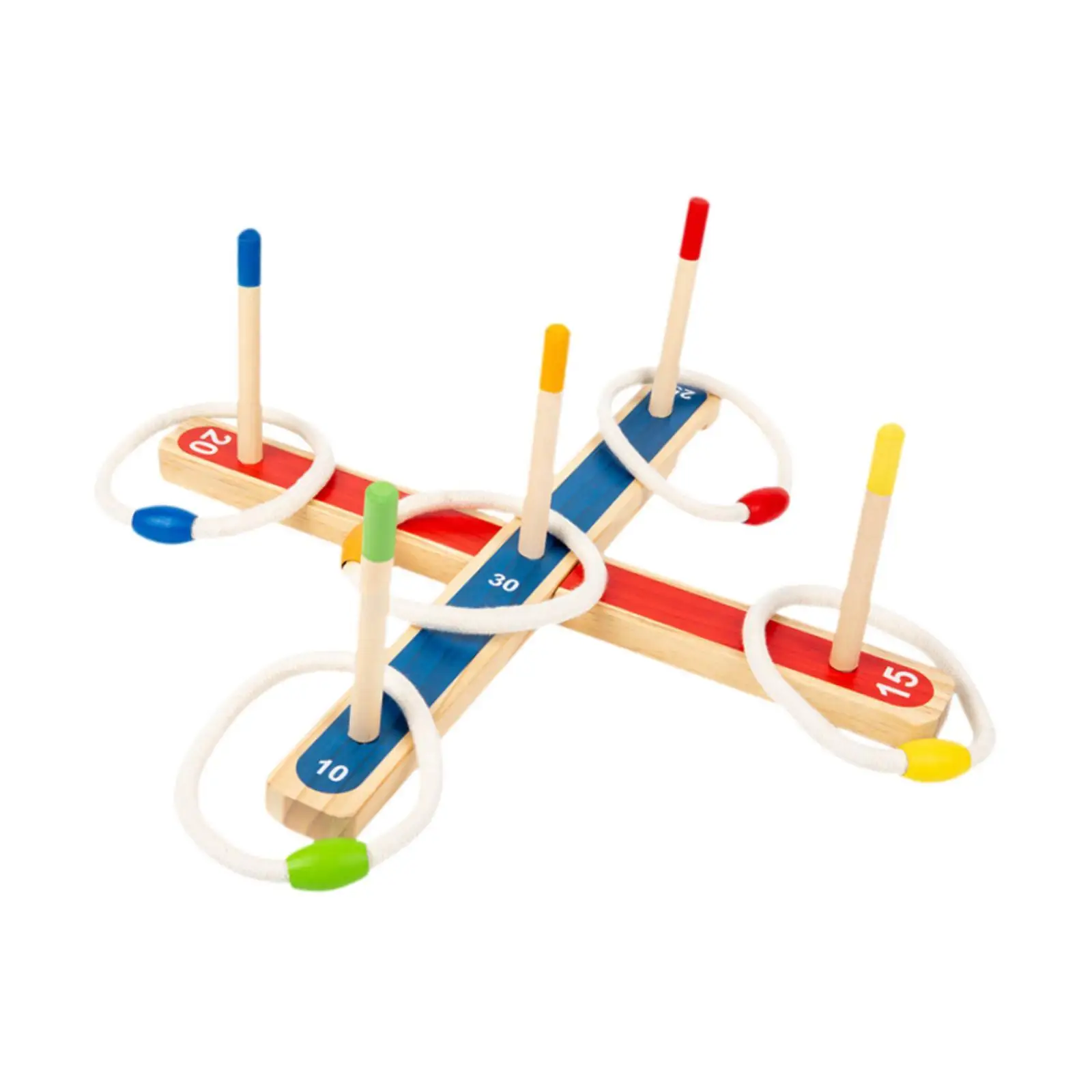 

Ring Tossing Game for Kids Ring Hook Game Family Game Rustic Indoor Outdoor Game Montessori Toy for Beach Children Kids Friends