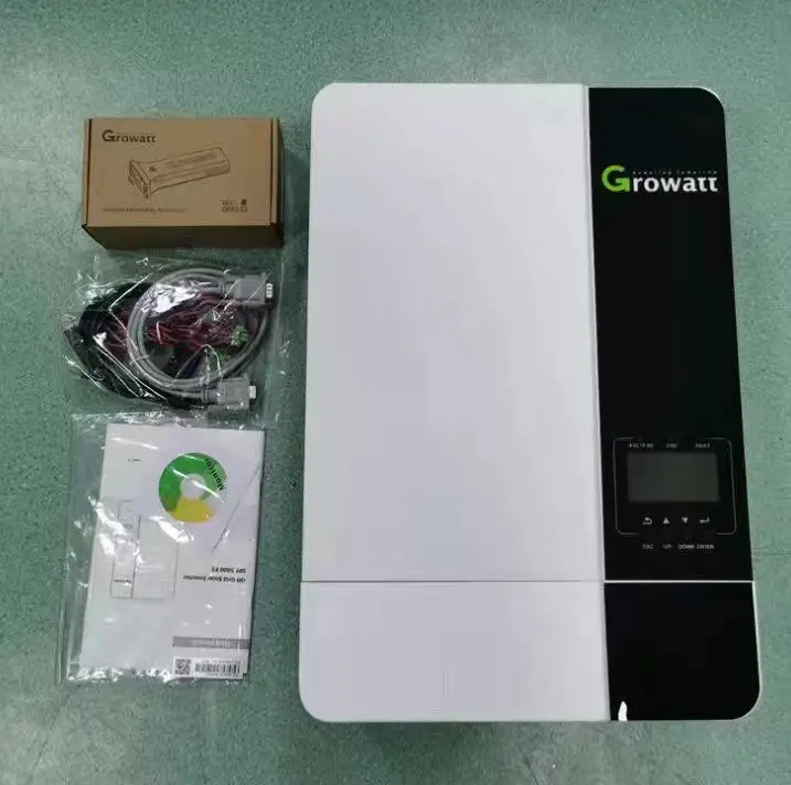 Growatt Hybrid Solar Inverter SPF 5000ES Single Phase 230V 5KW Off Grid Inverter Charger 48V 5000W